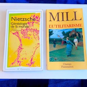 2 books philosophy in French